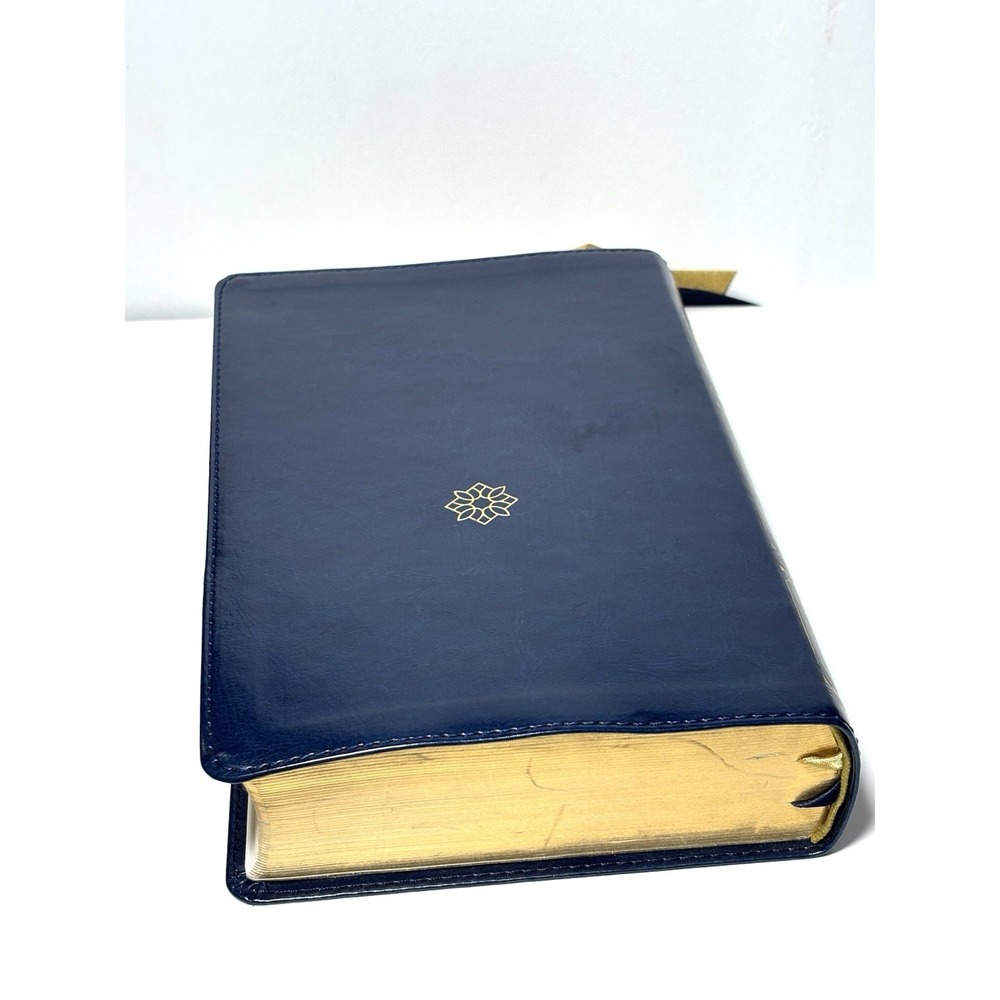 Thompson Chain-Reference Bible NKJV Leathersoft Blue Zondervan Hardcover Indexed - Picture 5 of 9